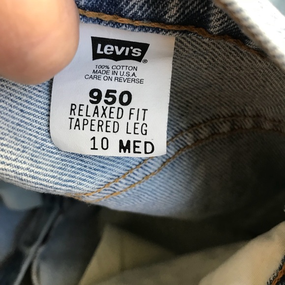 SOLD Levi’s 951/950 80s Vintage Jeans - Picture 7 of 8